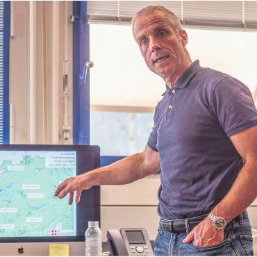«Es gibt zwar Regionen mit etwas höherer Erdbebenwahrscheinlichkeit. Aber grundsätzlich sind Erdbeben überall in der Schweiz möglich, auch wenn es eher seltene Ereignisse sind», erklärt Professor Flavio Anselmetti. Foto: Daniel Zaugg