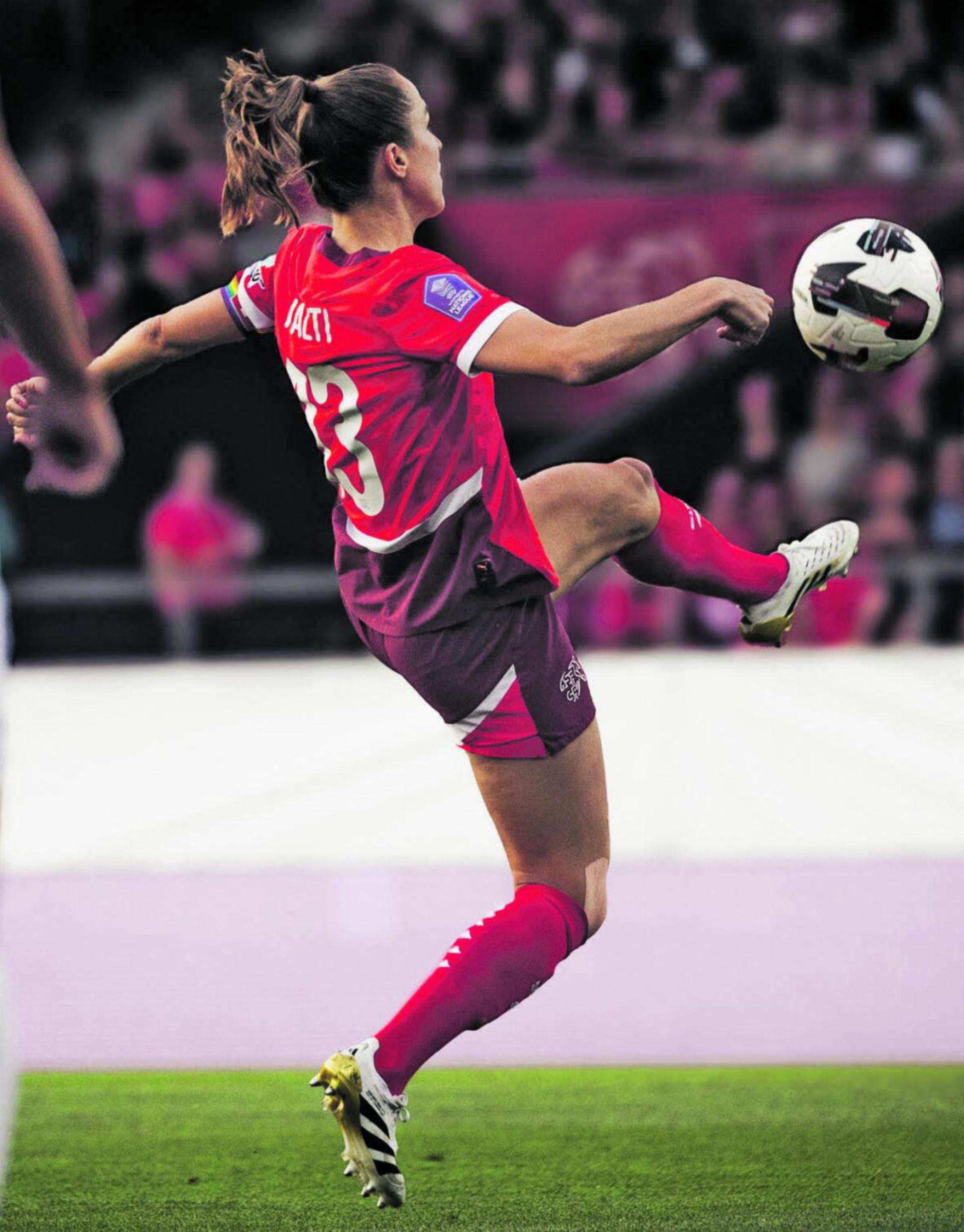 Captain Lia Wälti ist der Kopf und das Herz des Nationalteams. Bilder: SFV