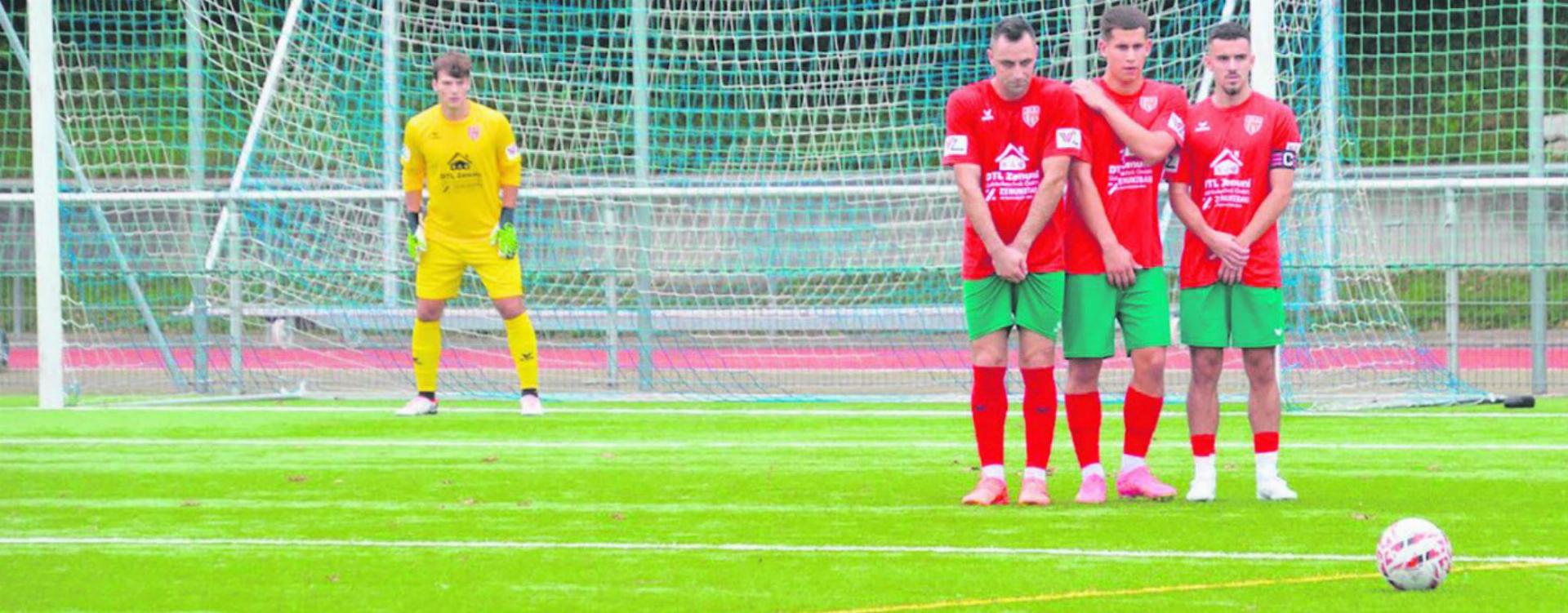 Das Tor reinhalten muss die Lerchenfeld-Devise für die beiden letzten Spiele heissen. Foto: Markus Bigler