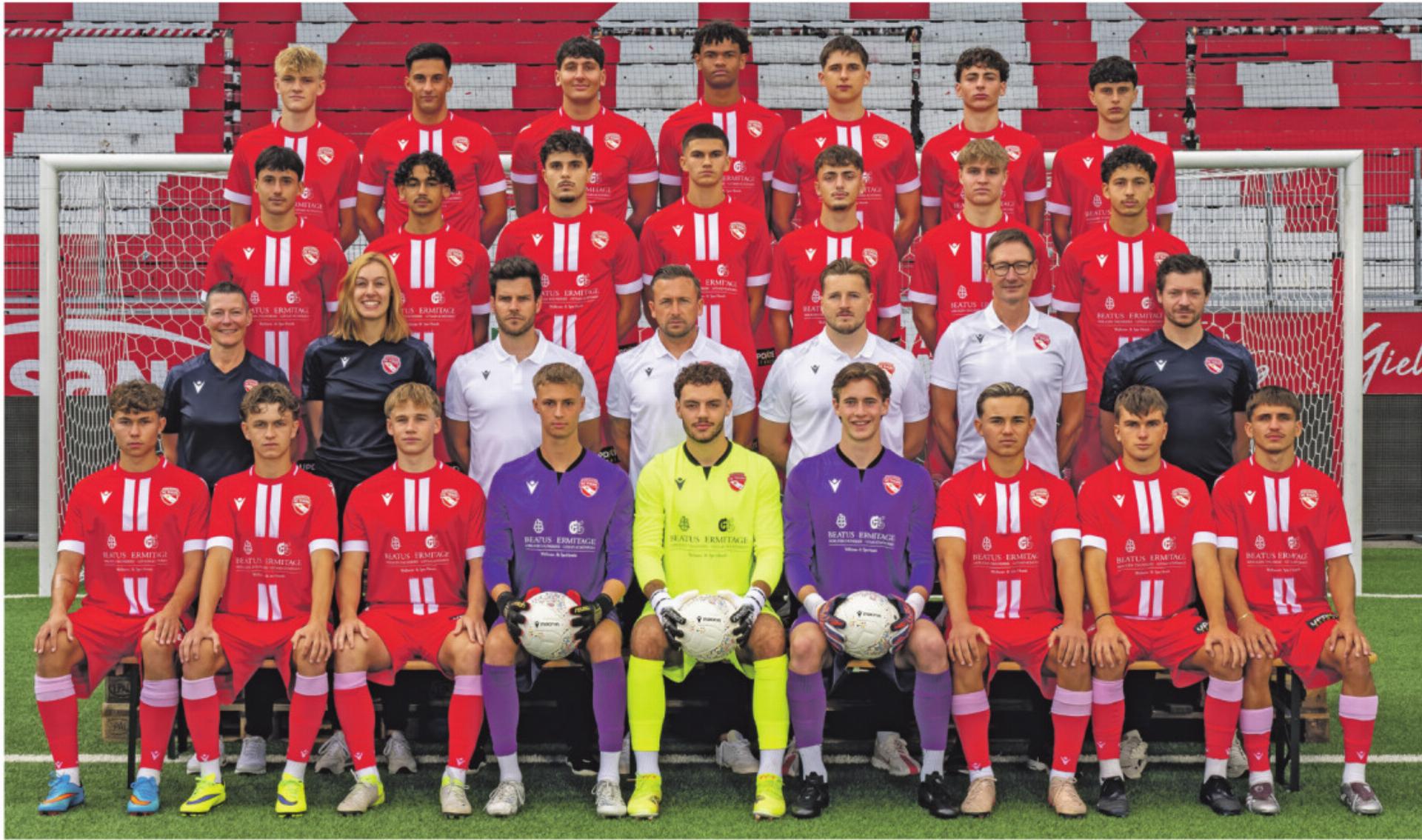 Das U21-Team des FC Thun. Bild: zvg - Das Bild wird blockiert. – Möglicherweise durch einen aktiven Adblocker.