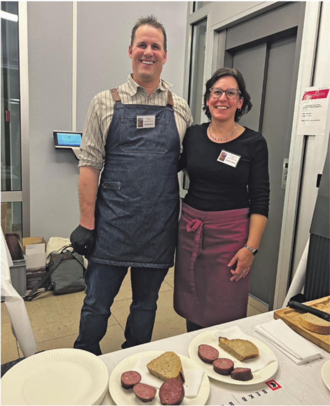 André und Eveline Bruni (Bruni Brennerei GmbH). André und Eveline Bruni (Bruni Brennerei GmbH).