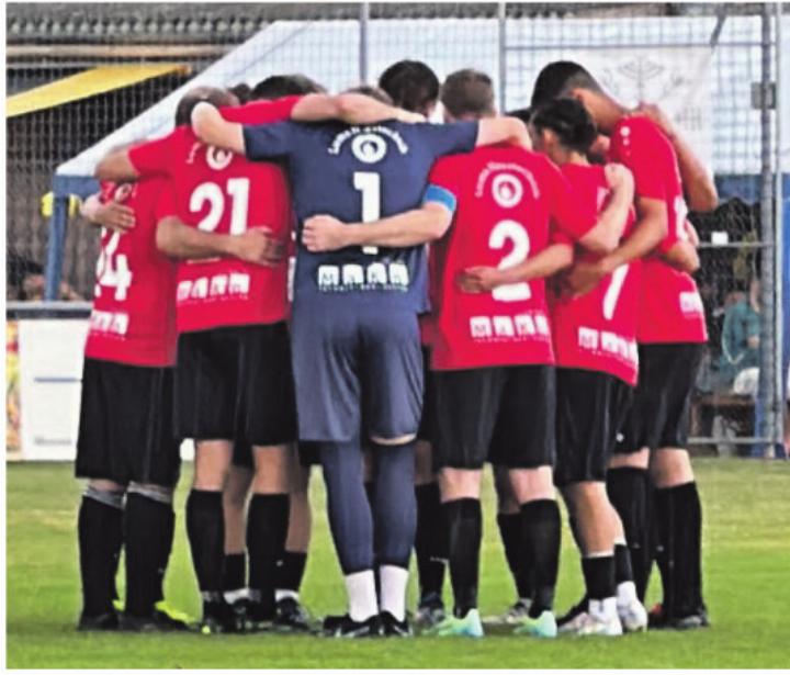 Teamgeist wird beim FC Rot-Schwarz gross geschrieben. Bild: zvg
