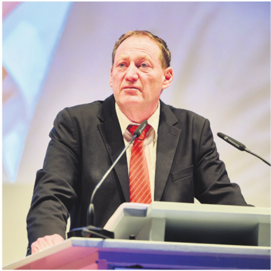 Der Vorsitzende der Bankleitung, Martin Bruppacher, bei seinen Ausführungen zum Jahresbericht 2025. Der Vorsitzende der Bankleitung, Martin Bruppacher, bei seinen Ausführungen zum Jahresbericht 2025.