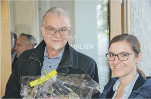 Markus Graber und Andrea Zahnd (Valiant Bankin Thun)