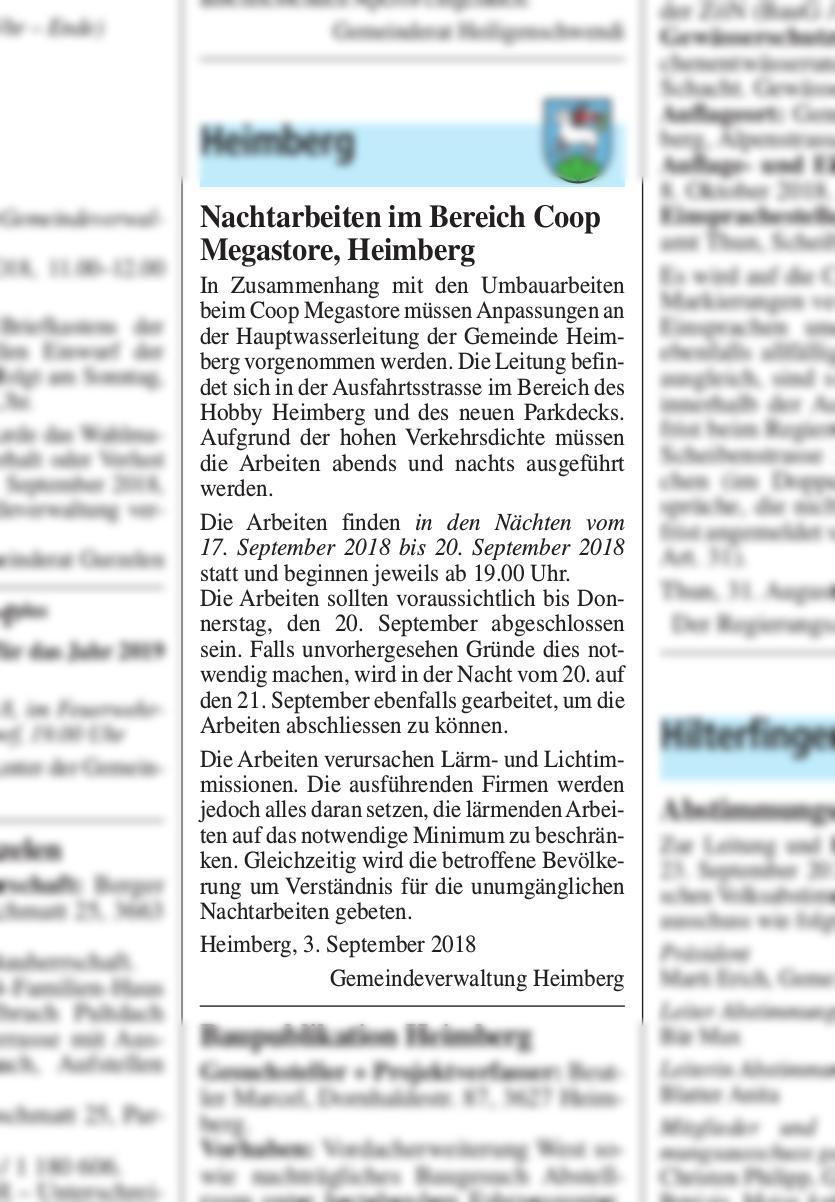 coop superstore heimberg