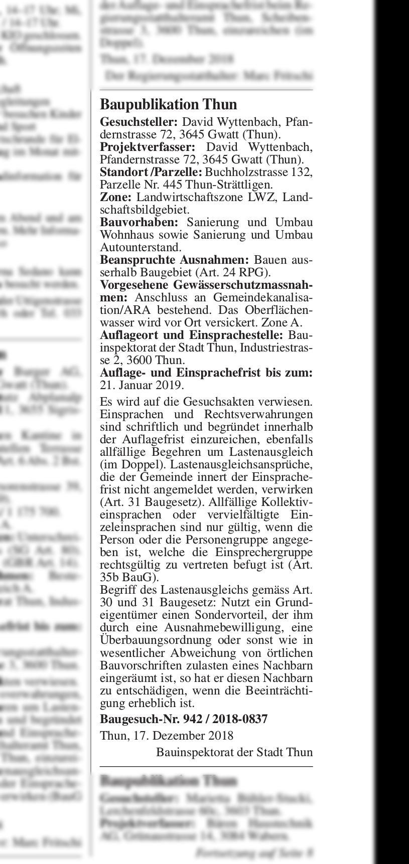 2018 12 28 Thuner Amtsanzeiger