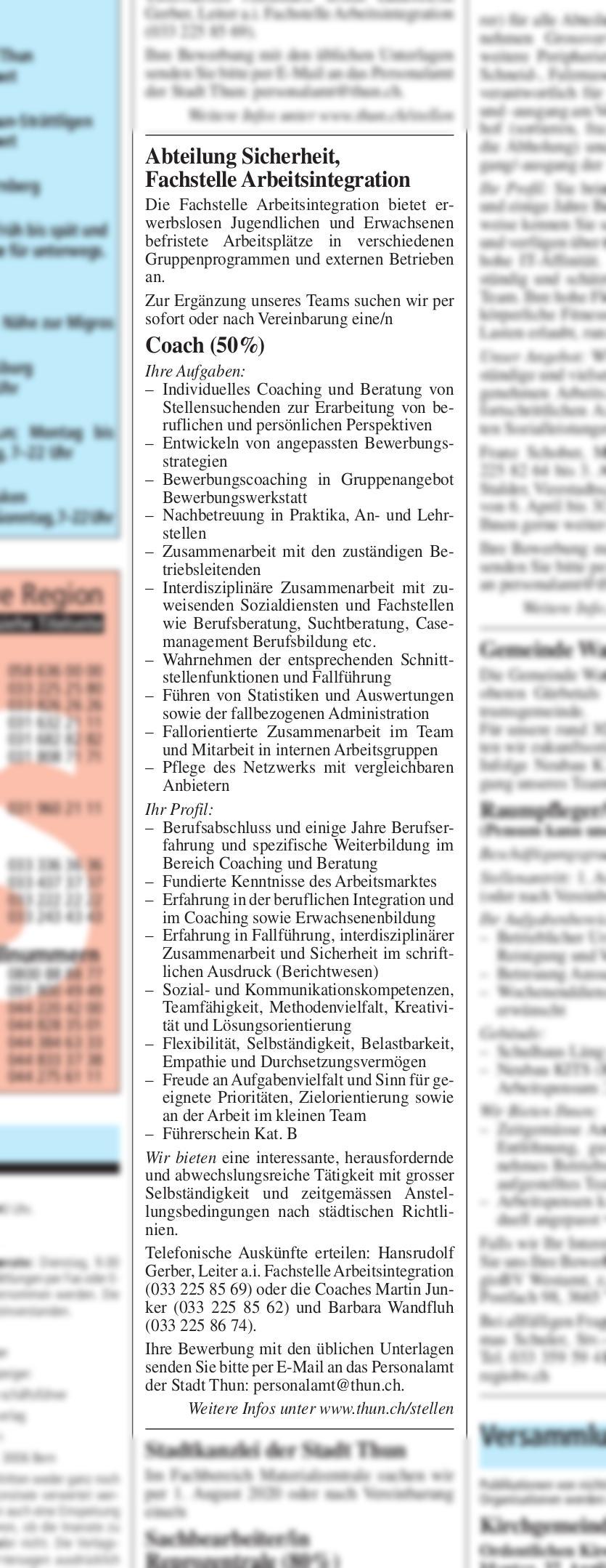 2020 03 26 Thuner Amtsanzeiger